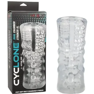 Cyclone Dual Chamber Stroker XL - Clear Limited Time