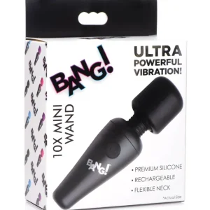 Bang! 10X Vibrating Mini Silicone Wand High Quality