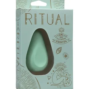 Affordable Ritual Chi Rechargeable Silicone Clit Vibe - Mint