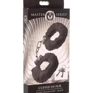 Master Series Cuffed In Fur Furry Handcuffs Free Shipping