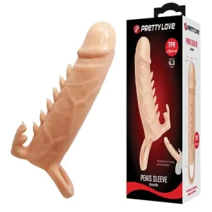 Crafted Pretty Love Emmitt 6.3 Inch Penis Sleeve - Ivory