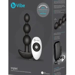 B-vibe Remote Triplet Anal Beads Modern
