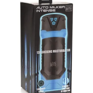 Lovebotz Auto Milker Intense 13x Sucking Masturbator - Black Popular