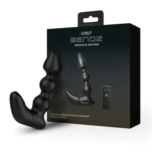 Brand New Nexus Bendz Bendable Prostate & Perineum Massager - Black