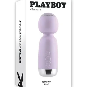 Brand New Playboy Pleasure Royal Mini Wand - Opal