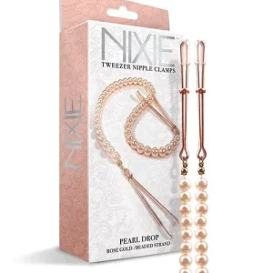 Big Sale Nixie Pearl Drop Tweezer Nipple Clamps