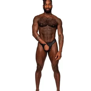Exclusive Sassy Lace Open Ring Thong