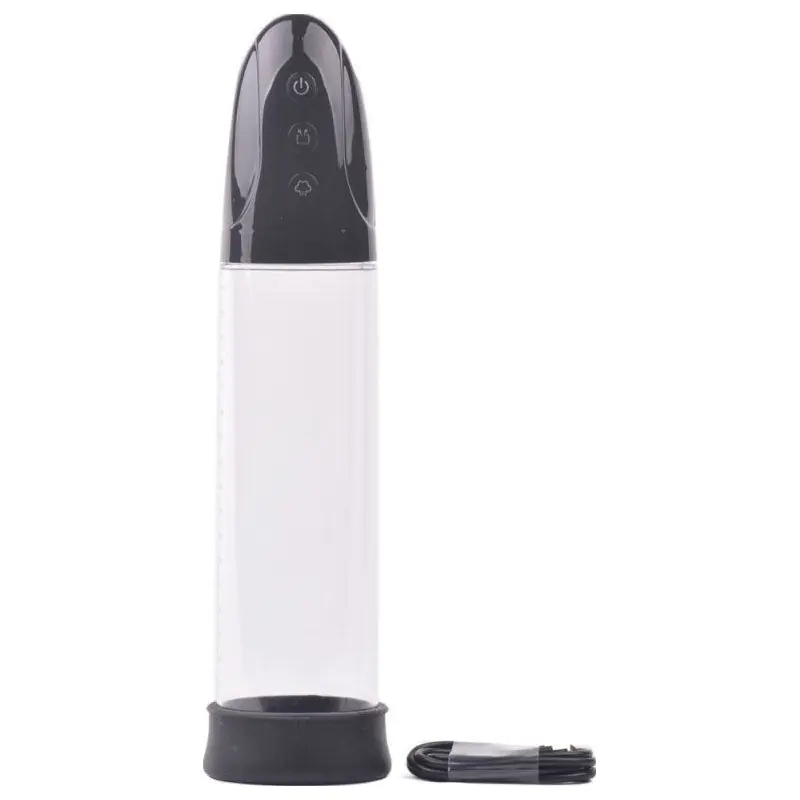LuvPump Premium Rechargeable Suction Penis Pump With Sleeve & Donut Price Drop