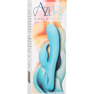 Best Seller California Exotics Azure Collection Bunny G Spot Rabbit Vibrator