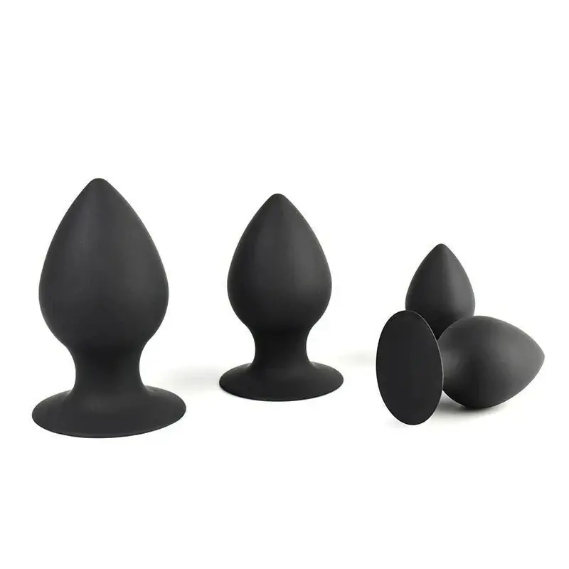 BDStyle Loving Joy Silicone Butt Plug Black Limited Time