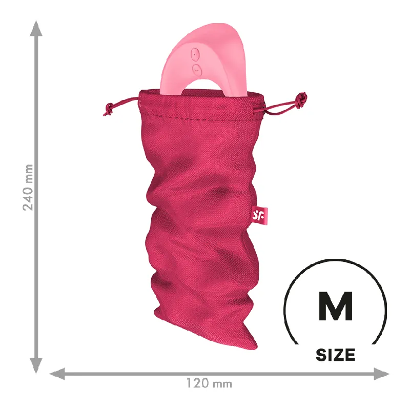 Buy Direct Satisfyer Treasure Adult Toy Storage Bag Pink