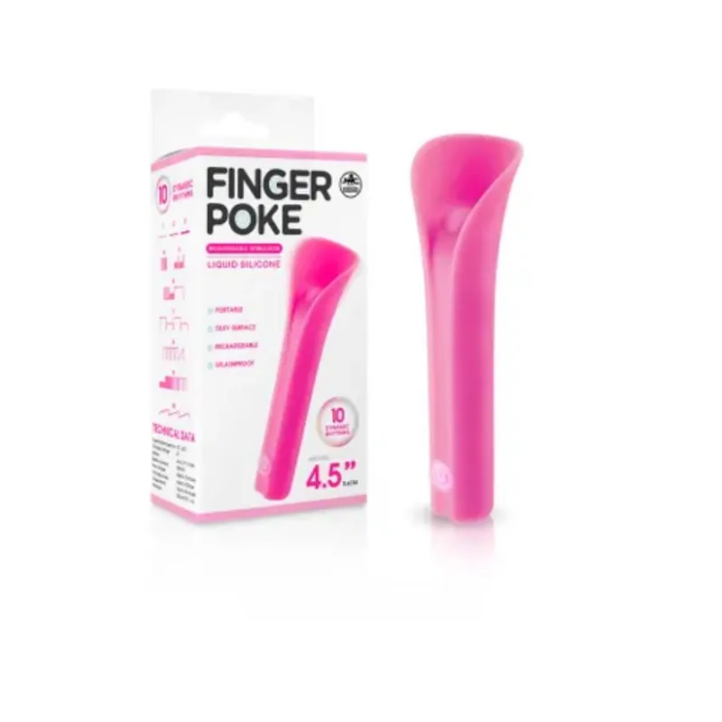 Clearance Excellent Power Finger Poke 11.4 cm Multi Function Bullet Vibrator
