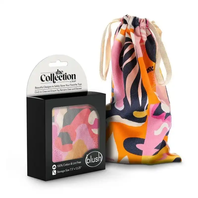 Blush Novelties The Collection Burst Cotton Toy Storage Bag Bulk Order