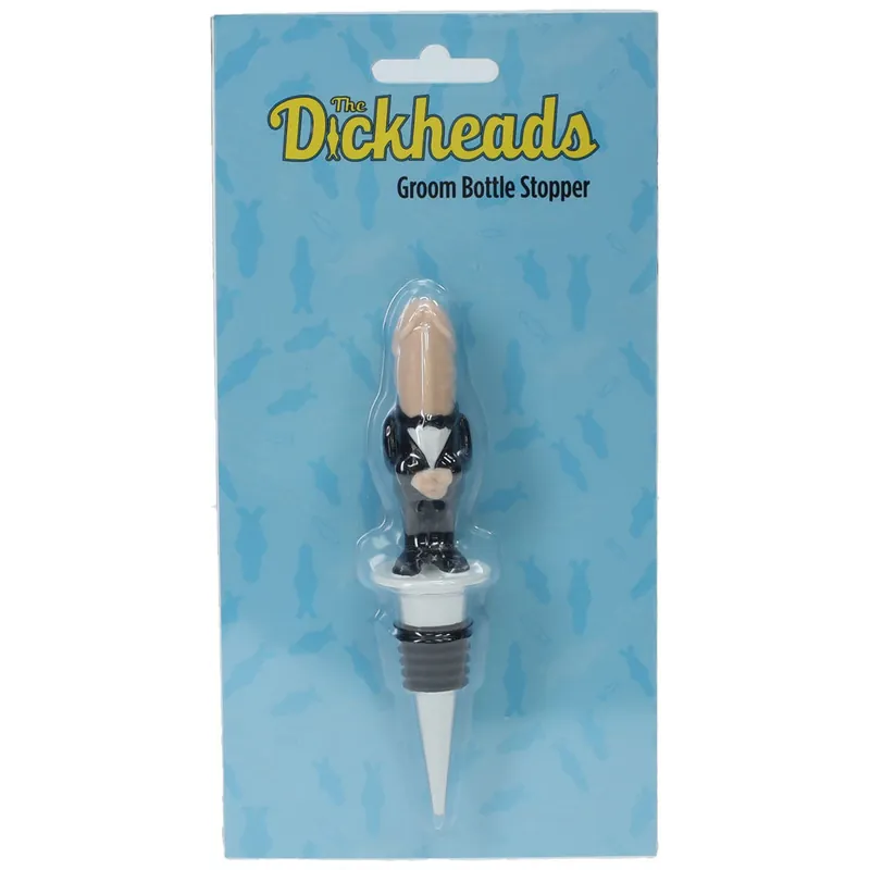 Cheap Shots Toys S LINE The Dickheads Groom Novelty Bottle Stopper