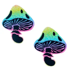 Buy Online Neva Nude Rainbow Blacklight Glitter Toadstool Womens Pasties