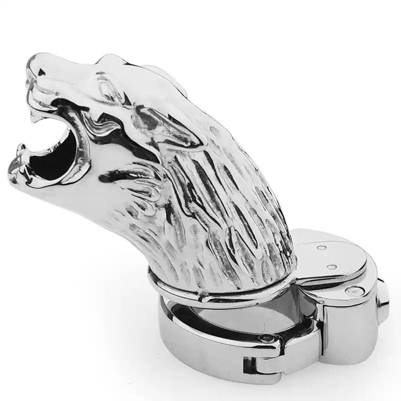 BDStyle Tiger Male Chastity Cock Cage With Adjustable Ring Free Shipping