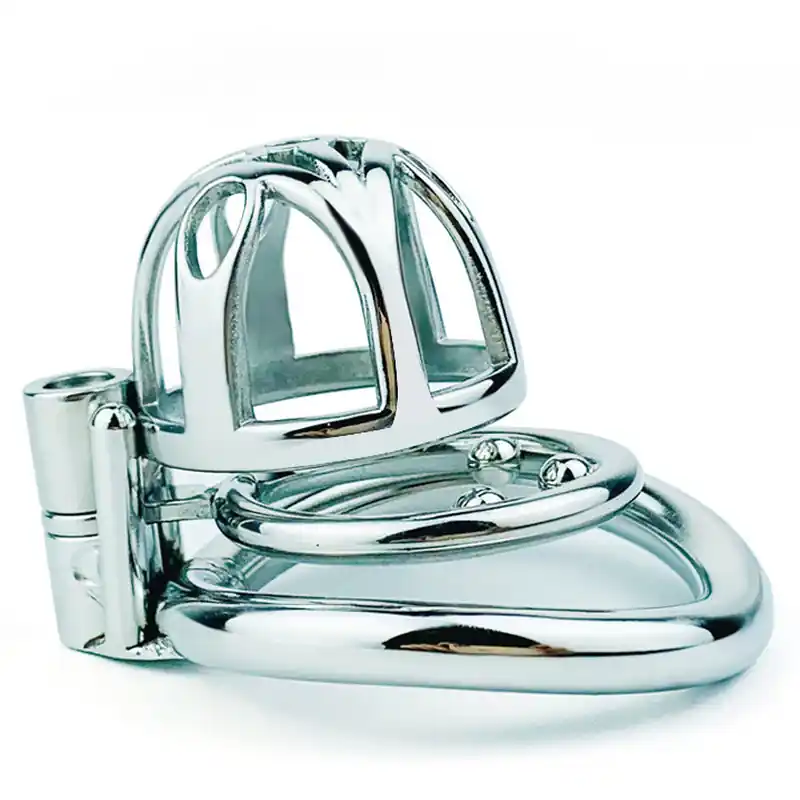 BDStyle Hex Screw Male Chastity Lock Cage With Anti-drop Ring One Day Deal