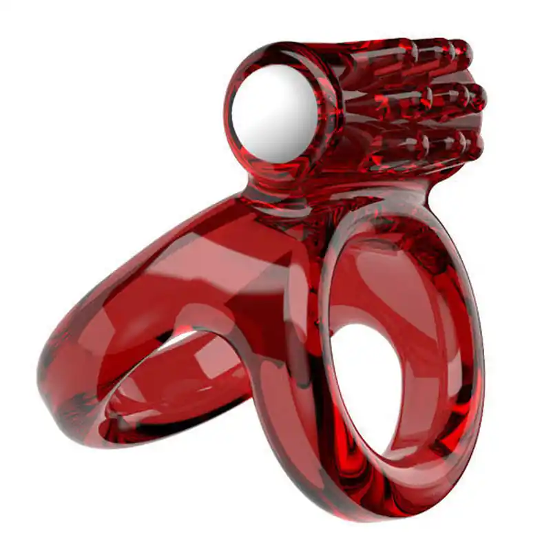 BDStyle Soft Lock Vibrating Penis Sleeve Ring Handmade