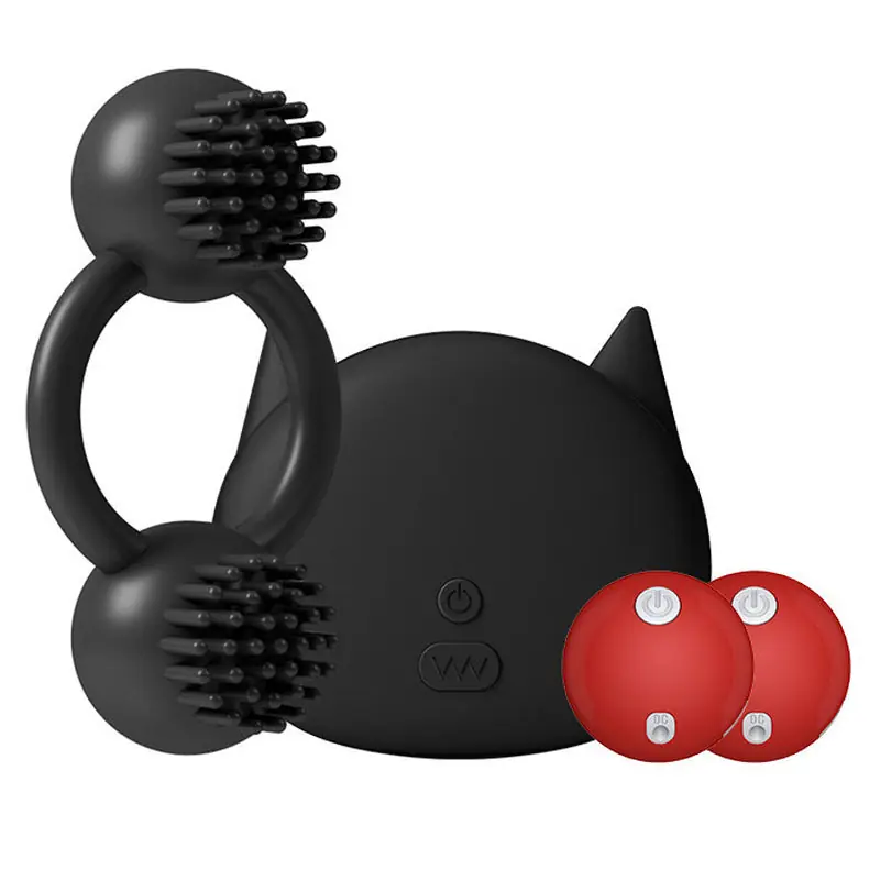 BDStyle 10 Functions Delay Loop Double Vibrating Cock Ring Brand New