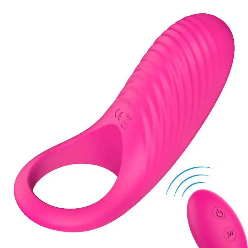 Buy Online S-Hande Himan Male Vibration Cock Ring Rose