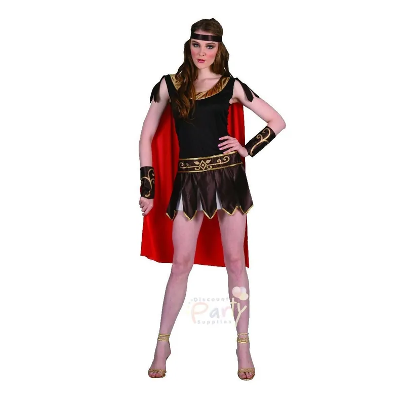 Affordable Adult Warrior Ladies 3 piece Princess Costume