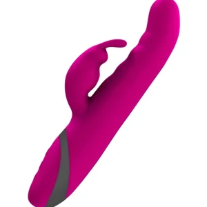 BMS Factory Commotion Cha Cha Thrusting Rabbit Vibrator Raspberry Big Sale