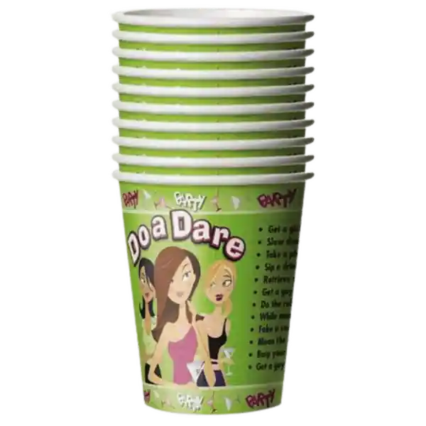 Ball & Chain Party Dare Cups 10 Piece Trending