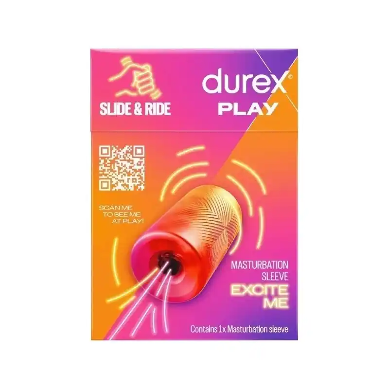 Durex Play Slide & Ride Textured Male Masturbation Sleeve Must Have