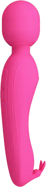 Certified Pretty Love Rechargeable Curtis Vibrating Body Wand Pink