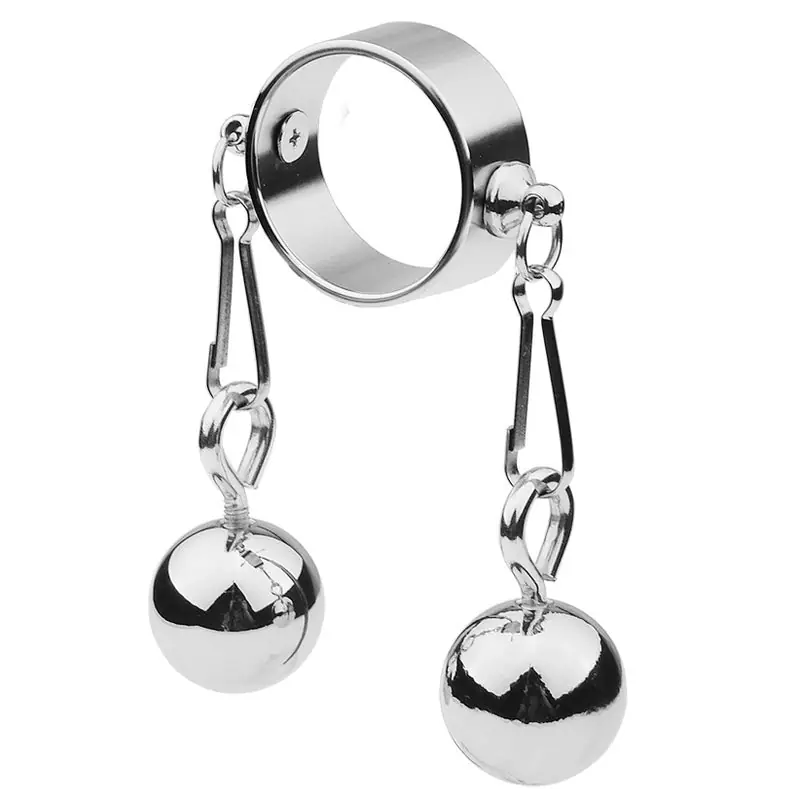 Crafted BDStyle Bondage Play Penis Ring With Balls Short