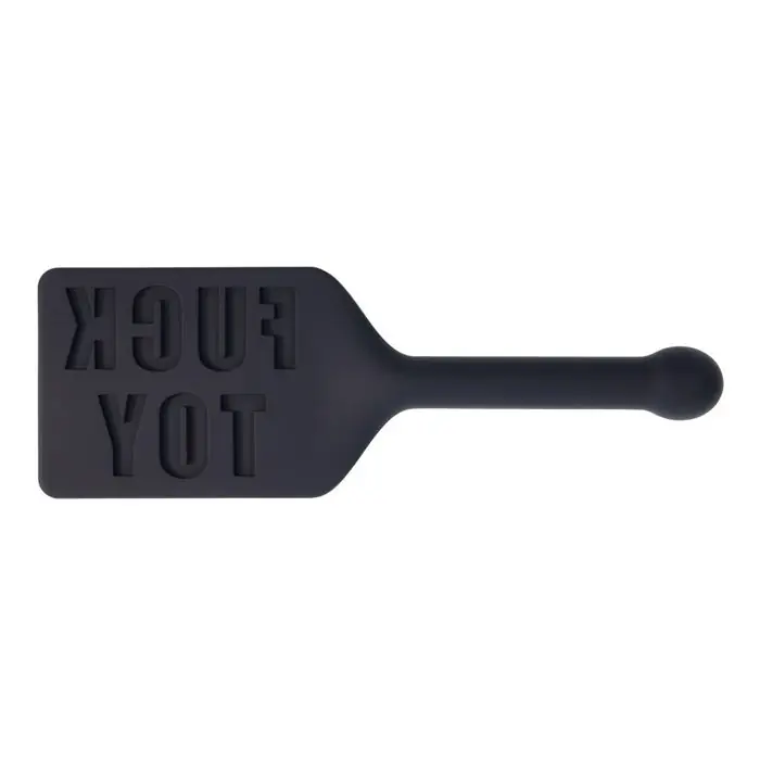 Direct From Manufacturer Sportsheets EDGE FUCK TOY Silicone Bondage Spanking Paddle Black