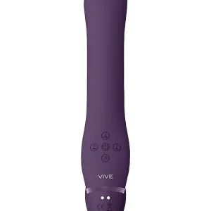 Big Sale Vive Ai Dual Vibrating & Air Wave Tickler Strapless Strap On