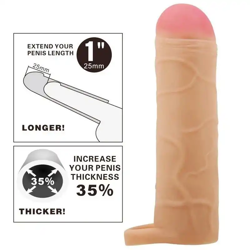 Certified Pretty Love Bunion 6.5 Inch Cock Extender Sleeve