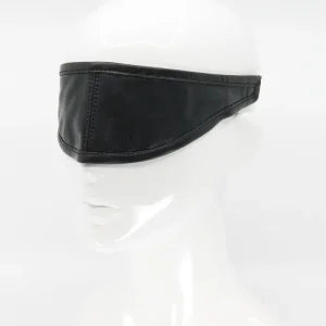 Direct From Manufacturer Love In Leather Mouldable Total Block Out Blindfold