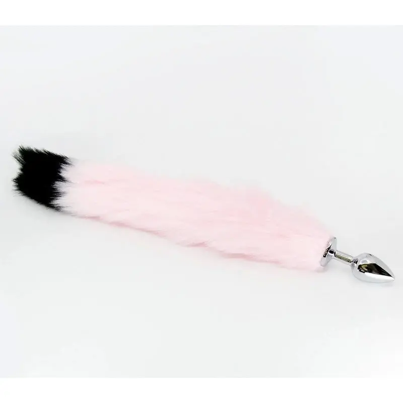 Buy Direct Love In Leather Fur Fox Tail Butt Plug Small