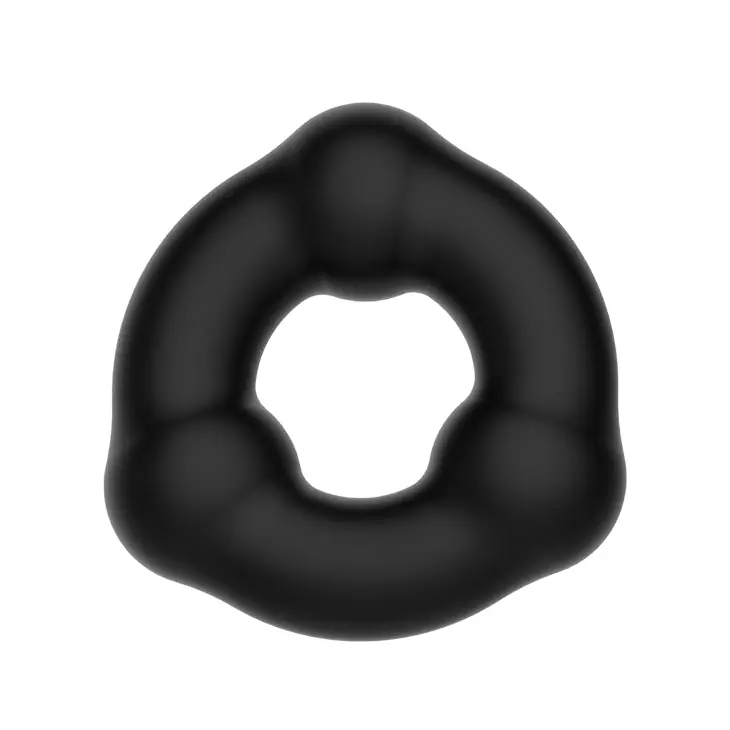 CRAZY BULL Super Soft Silicone Beaded Cock Ring In Demand