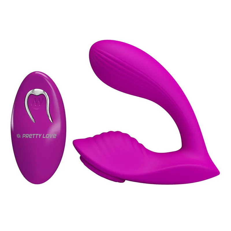 Affordable Pretty Love Rechargeable Zico Panty Vibrator Purple