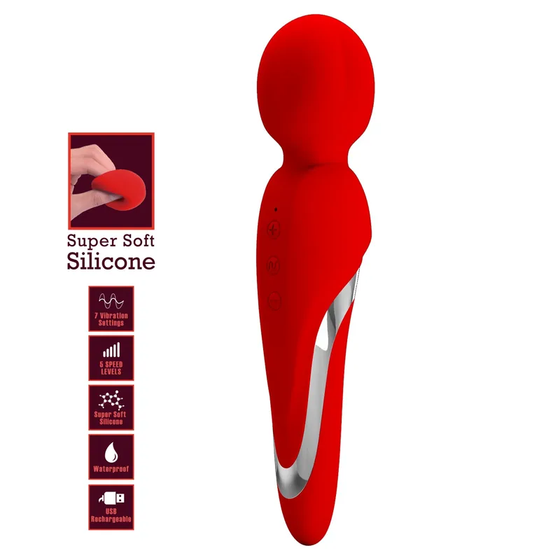 Baile Pretty Love WALTER Super Soft Silicone Wand Massager Markdown