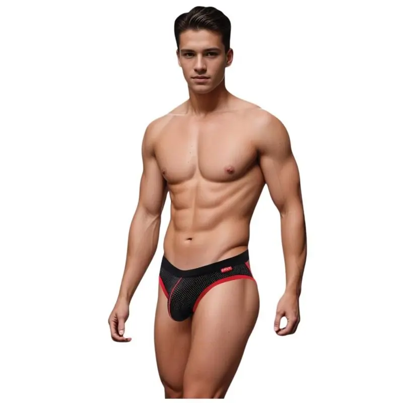 Buy Online Envy Mens Mesh Breathable Sport Jockstrap Black