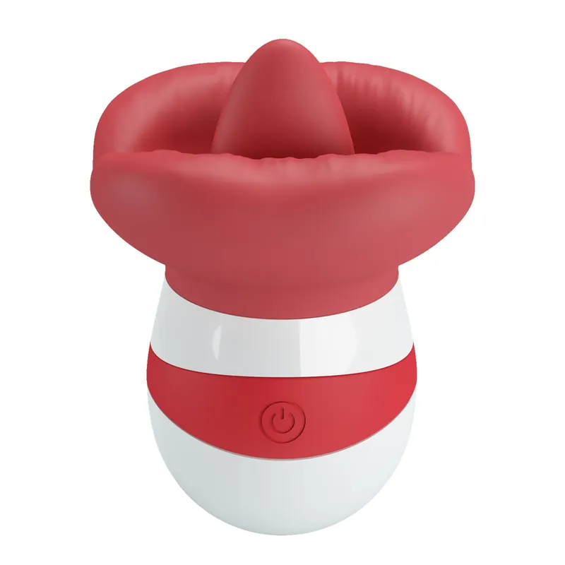 Baile The Flaming Lips Mina Clitoral Vibrator (Red/White) Top Rated