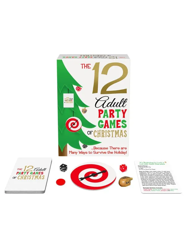 The 12 Adult Party Games of Christmas Best Seller