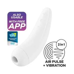 Curvy 2+ Air Pulse Connect App Stimulator Free Shipping