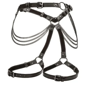 Brand New Euphoria Bondage Multi Chain Thigh Harness