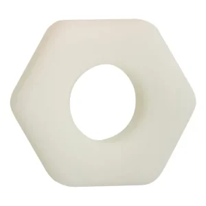 Certified Alpha Glow-In-The-Dark Silicone Prolong Sexagon Cock Ring