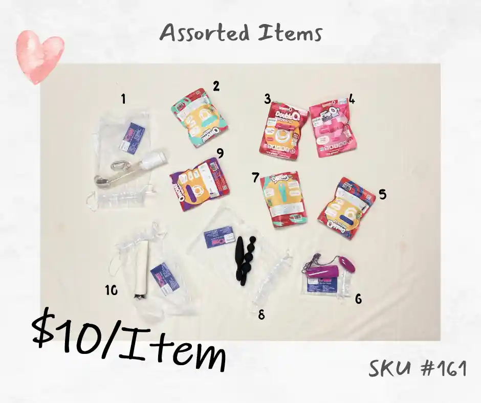 Cupid's $10 Assorted Toys While Supplies Last