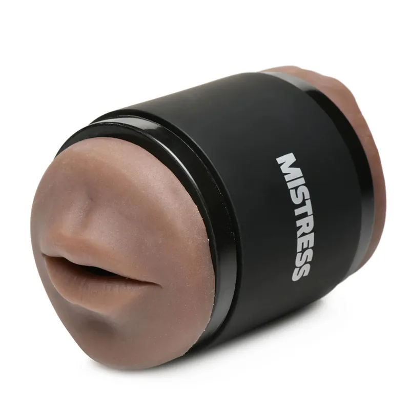 Direct From Factory Curve Toys Double Shot Ass And Mouth Stroker