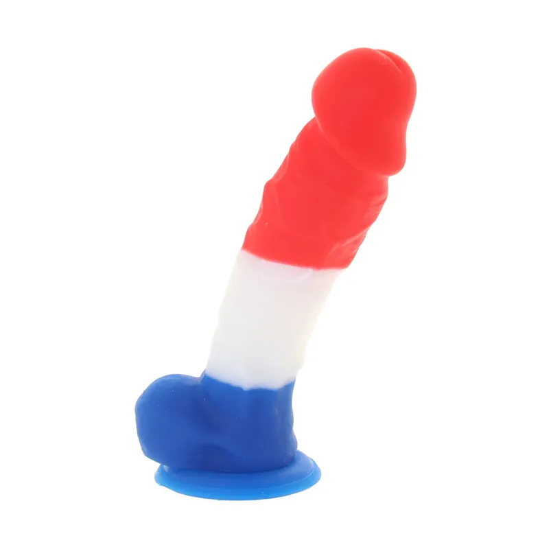 Colours Pleasures Tricolor 5" Realistic Dildo Order Now