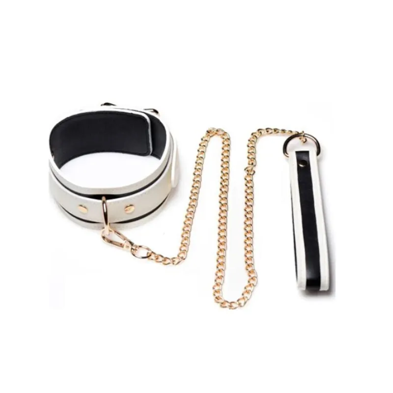 Master Series Kink In The Dark Glowing Collar With Leash Place Order