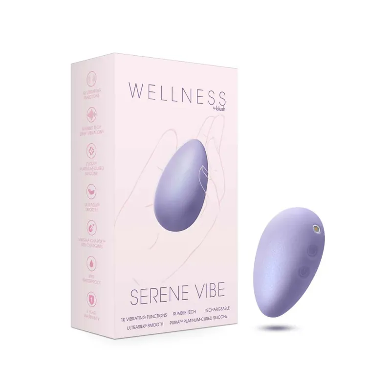 Blush Wellness Sensual Vibe Stress Relief Massager Instant Buy