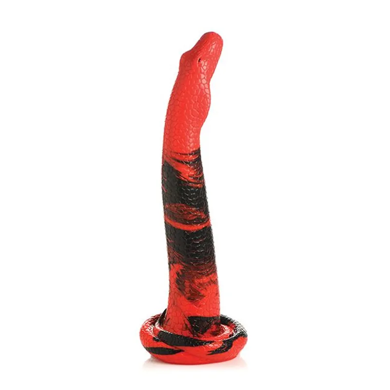 Deal Creature Cocks - King Cobra Large Silicone Dildo